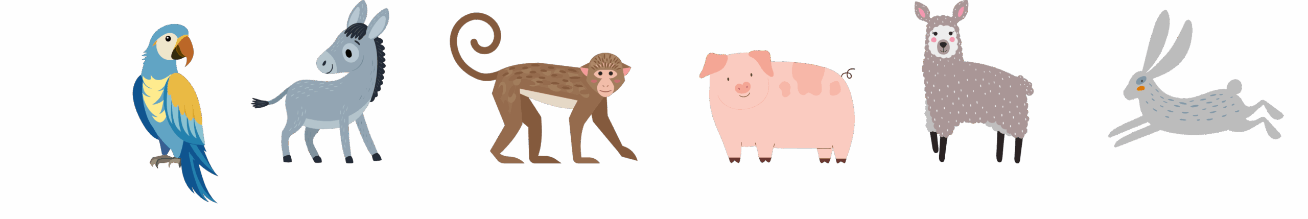 animals of the farm